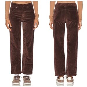 Free People We The Free Risk Taker High Rise Straight Corduroy Pants